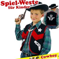 Cowboy-Weste mit Fransen