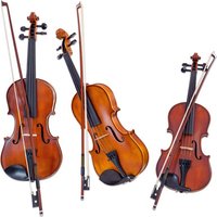 Boomwhackers hidersine® Geigen in 3 Größen Groesse 3/4