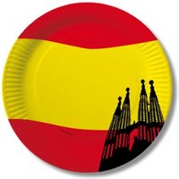 Spanien Länderparty-Teller