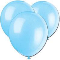 Luftballons in Hellblau