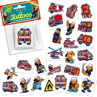 Mini-Tatto-Set Feuerwehr 24 Stück