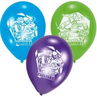 Ninja Turtles Luftballons im 6er Pack