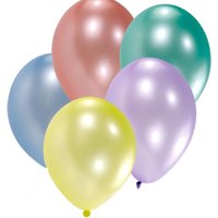 Luftballons Perlmutt 8 Stück