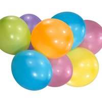 Latexballons pastellfarben 8er Pack