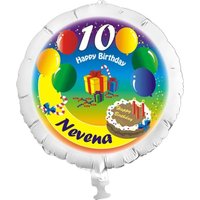 Folienballon mit Vornamen 40 cm