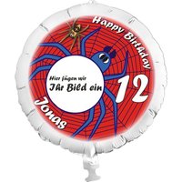 Fotoballon mit Spinne