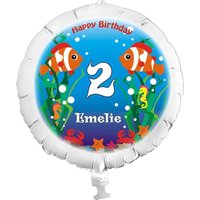 Unterwasserwelt Folienballon 40 cm