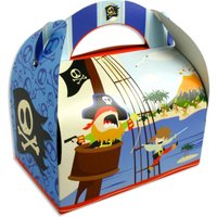 Piraten Geschenkbox Pappe 15 × 14cm