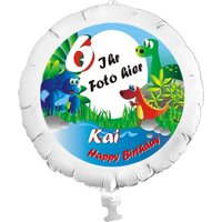 Dino-Fotoballon +Vorname