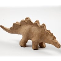 Stegosaurus Figur Pappmaschee 22cm