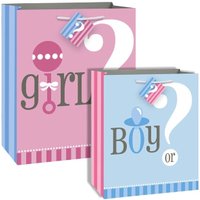 Junge oder Mädchen - Geschenktasche