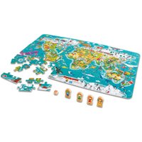 edumero 2 in 1 Weltreise - Puzzle und Spiel