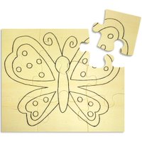 Schmetterling Holz-Puzzle