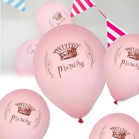 Prinzessin Luftballons 8 Stk. rosa
