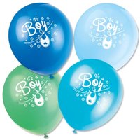 Luftballons Its a Boy zur Baby Shower-Party