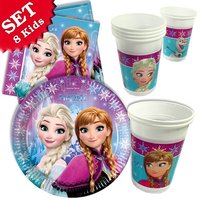 Basic Set Frozen - 36 Teile für bis zu 8 Anna- und Elsa-Fans