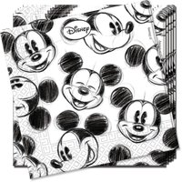 Mickey Maus Papier-Servietten