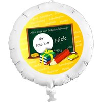 Personalisierter Fotoballon Schule