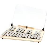 edumero Chromatisches Sopran-Glockenspiel mit Notenhalter
