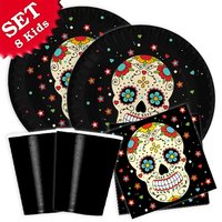 Mexican Skull Partyset