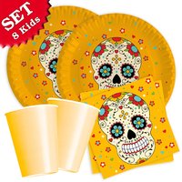 Mexican Skull Partyset