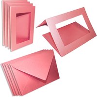 Passepartoutkarten rosa