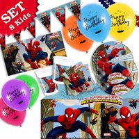 Spiderman Partyset 52 -tlg.
