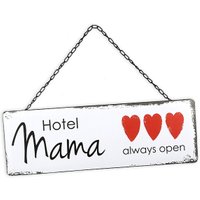 Metall-Schild Hotel Mama