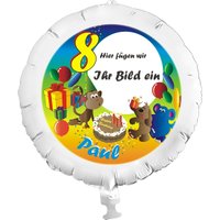 Personalisierter Fotoballon Birthday