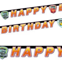 Cars 3 Happy Birthday Schriftzug