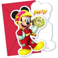 Mickey Roadster Einladungen