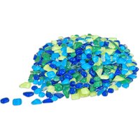 Mosaiksteine Softglas grün/blau