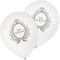Just Married Luftballons