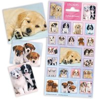 Süße Hundewelpen Sticker