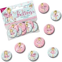 Ballerina Mini Buttons