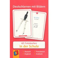 Verlag an der Ruhr 60 Fotokarten In der Schule - Deutschlernen mit Bildern