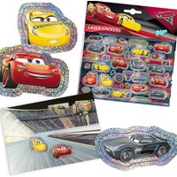 Glitzerndes Sticker-Set Cars 3