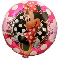 Minnie Maus runder Folienballon