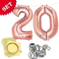 XXL Folieballons Zahl 20