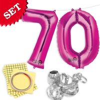 XXL Folieballons Zahl 70