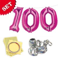 XXL Folieballons Zahl 100