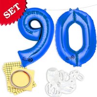 XXL Folieballons Zahl 90