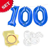 XXL Folieballons Zahl 100