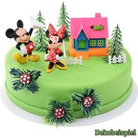 Tortendeko-Set Mickey & Minnie Maus