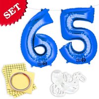 XXL Folieballons Zahl 65
