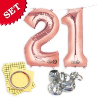 XXL Folieballons Zahl 21