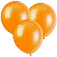 Orange Luftballons