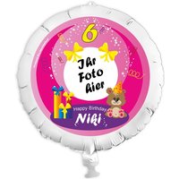 Personalisierter Fotoballon Little Girl