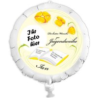 Personalisierter Fotoballon Jugendweihe