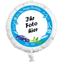 Personalisierter Fotoballon Man only